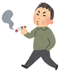 タバコが原因